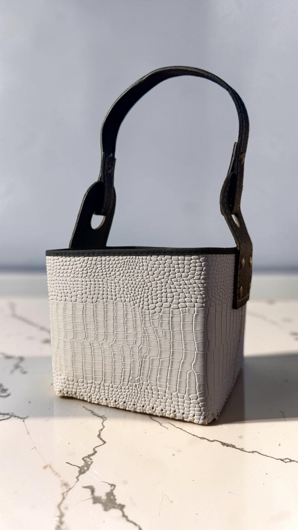 Matera croco doble costura premium