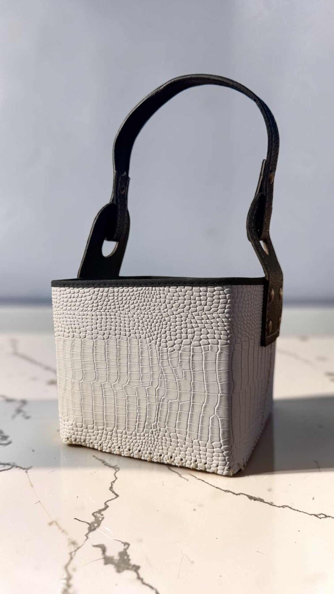 Matera croco doble costura premium