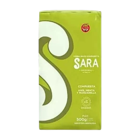 Yerba Sara Anís Menta y Manzanilla